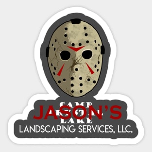 Jason's Landscape Service Sticker